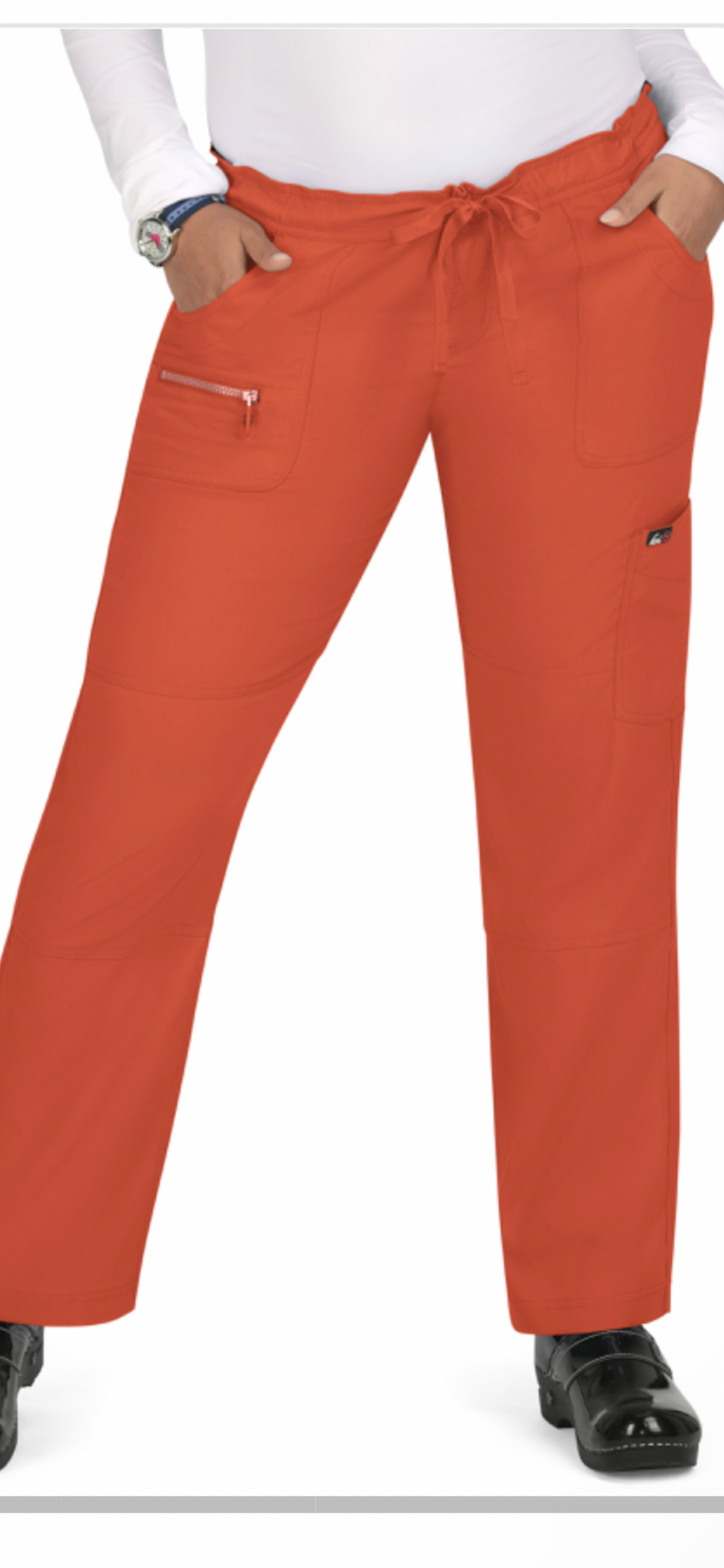 6-Pocket Stretch Pants - Terracotta